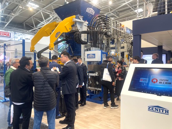 Quangong Co., Ltd. Ua Grand Debut ntawm Shanghai International Pov Hwm Kev Tswj Xyuas Expo Smart Manufacturing Empowers 