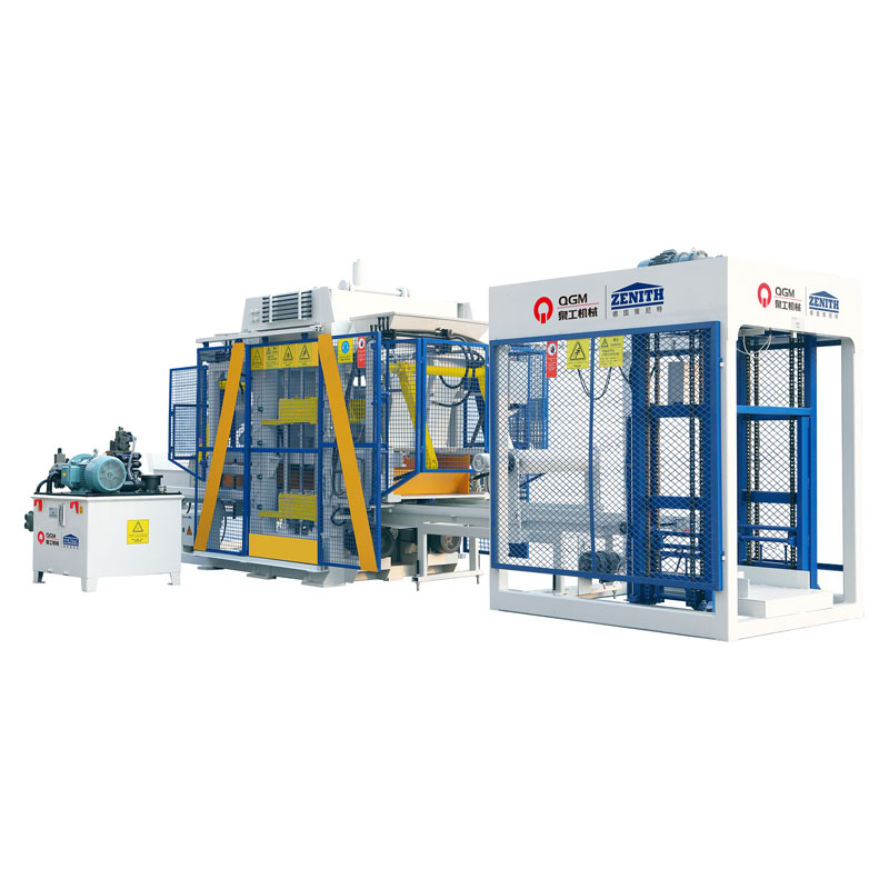 QT6 Cement Block Ua Tshuab